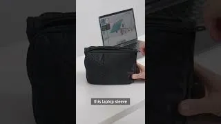 Thumbnail: Eliminate Desk Clutter with OMNI - a laptop sleeve that folds into a compact organizer.