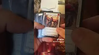 Thumbnail: Insane pull from first pack of the set #fleshandbloodtcg #packopening #podcast