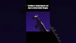 Thumbnail: Toothless vs Ender Dragon  #howtotrainyourdragon #animation