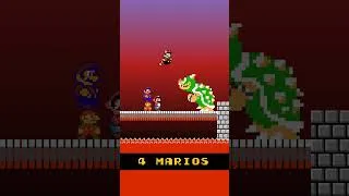 Thumbnail: HOW MANY MARIOS TO DEFEAT BOWSER #animation #mario