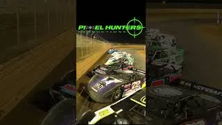 Thumbnail: Steel Block Bandits cars lining up for the first stop of 2024 at Virginia Motor Speedway