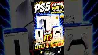 Thumbnail: PS5 Unboxing Part 10 🔥 Is It Worth It? | Ultimate PlayStation Setup. #shorts #ps5 #4k