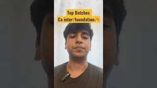 Thumbnail: CA Foundation/Inter Top Faculty 🔥 #cainter #ca #cafoundation #icai