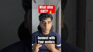 Thumbnail: What to do after du round 1? 🔥 #cuet #du #northcampus #delhiuniversity