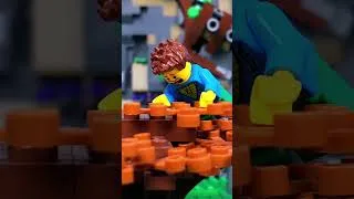 Thumbnail: Lego Dino Roller Coaster GONE WRONG #shorts #dinosaur #lego
