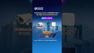 Thumbnail: PLANET L3 2.5G 802.3bt PoE + 10G Fiber Managed Ethernet Switch (MGS-6311-8UP4X)