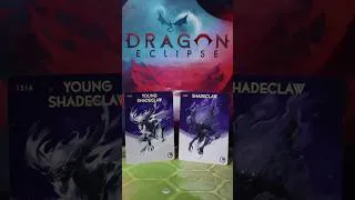 Thumbnail: Young Shadeclaw / Shadeclaw. Miniatures Size Comparison "Dragon Eclipse"