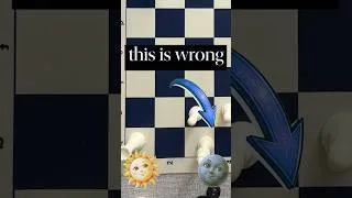Thumbnail: Setting Up Your Chess Board Wrong? Fix It in 10 Seconds (Beginner Mistake) #chess #chessbeginner