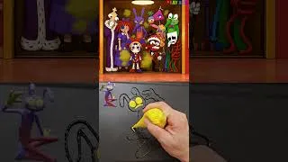Thumbnail: Amazing Digital Circus : Zax....Pancake art challenge, #shorts