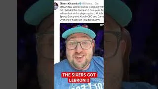 Thumbnail: BREAKING NEWS: LEBRON JAMES IS HEADED TO THE SIXERS!!! #lebron #lebronjames #76ers