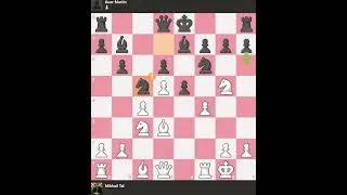 Thumbnail: Mikhail Tai VS  martin Mikhail Tal's Stunning 12-Move Brutal  Ends Instantly #chess #games #chessgam