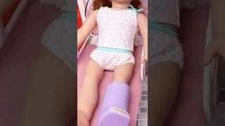 Thumbnail: New Patient at the Hospital | Doll Broken Leg