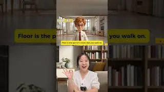 Thumbnail: Learn 4 English Words Fast: Roof - Floor - Wallet - Fever Lesson