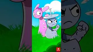 Thumbnail: Pinki vs Clurk The Kick Heard in HELL 🔥 #sprunki #shorts