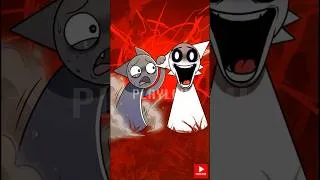 Thumbnail: What happens when Gray touches White? 💀 #sprunki