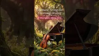 Thumbnail: 전체 영상보기는 ( ▶)을 눌러주세요. / 01  What Remains After the Storm #cafemusic #healingsounds #piano #violin