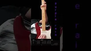 Thumbnail: PURPLE RAIN guitar intro#shorts