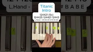 Thumbnail: Titanic - My heart will go on - Celine Dion - Easy Piano  #piano #pianotutorial