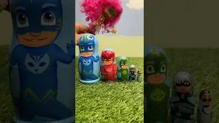 Thumbnail: Fairy Magic with PJ Masks Nesting Dolls