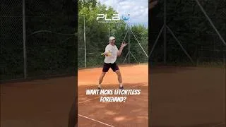 Thumbnail: Want More Effortless Forehand? #tennis #forehand #tennistips #tenniscoach #tennisforehand