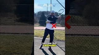 Thumbnail: Most Club Tennis Players Do This Mistake #tennis #forehand #tennisforehand #tennistips #tenniscoach