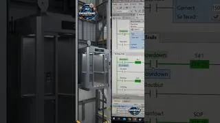 Thumbnail: 👉 Build an Elevator PLC System in Factory I/O! 🛗⚡ #industrialautomation #plc