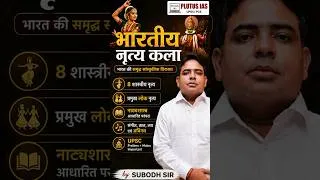 Thumbnail: भारतीय नृत्य कला | BY Subodh Sir | PlutusIAS |