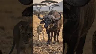 Thumbnail: 3 Savanna Animals That NEVER Run 😳 | Fearless Wildlife Moments | PN WILDVERSE