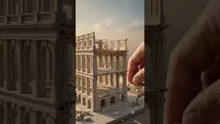 Thumbnail: Building Big Ben by Hand! 🏛️ Tiny 8K Miniature Construction ASMR #Shorts