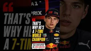 Thumbnail: Max Verstappen Shuts Down Lewis Hamilton Doubters