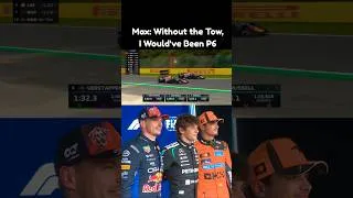 Thumbnail: The Teammate Tow That Put Max Verstappen on the Front Row 👀