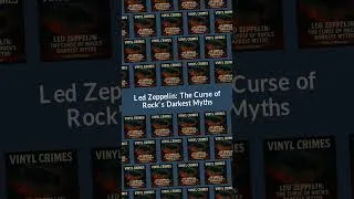 Thumbnail: Led Zeppelin: The Curse of Rock’s Darkest Myths | Vinyl Crimes: Music, Scandal & Obsession