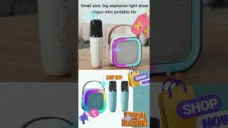 Thumbnail: Portable Bluetooth K12 Karaoke Machine - Ideal for Family Fun & Kids' Gifts