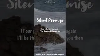Thumbnail: Silent Promise | Soul Poetry | AI Music & Video Editing #music #song #shorts #fyp #poem #poetry