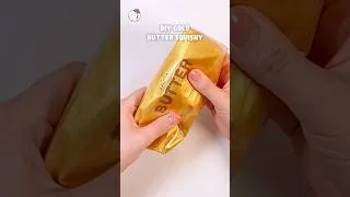 Thumbnail: DIY Viral Gold Butter Squishy🧈