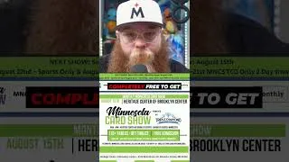 Thumbnail: COME HANG WITH ME TODAY AT THE MN MONTHLY CARD SHOW! Aug 15th at the heritage center!