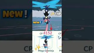 Thumbnail: 1 HP✨️Mega Greninja Destroy Grunt Badly in Pokemon Go