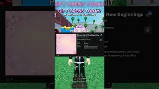 Thumbnail: The New Blossoming Gift Is A Background | IM QUITING ROBLOX