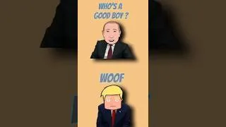 Thumbnail: "Trump’s Tough Talk… Except for Putin! (Short #1) #Trump #Putin #Satire #PoliticalComedy #funny