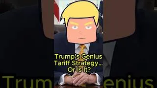 Thumbnail: Trump’s Genius Tariff Strategy… Or Is It? 🤔💸