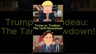 Thumbnail: Trump vs Trudeau The Tariff Showdown!