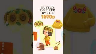 Thumbnail: Outfits in ACNH inspired by the Decades! 🌼🪩🛼💿 #decades #outfitideas #acnh