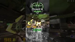 Thumbnail: NEW Quake III Arena RTX Remix Mod release! #gdc2026 #geforce