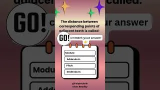 Thumbnail: Gear Terminology MCQ |What is Pitch in Gears? |Mechanical Engineering #shorts  #polytechnic #diploma