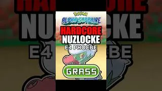 Thumbnail: Pokemon Alpha Sapphire Hardcore Nuzlocke - Grass Types Only! (E4 Phoebe Fight)