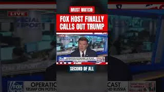 Thumbnail: Fox host FINALLY CALLS OUT TRUMP 👀