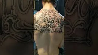 Thumbnail: The finished product of my back tattoo