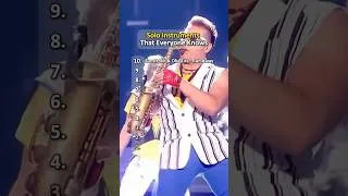 Thumbnail: Solo instruments that everyone knows#saxophone #Music #2010S #instruments #runaway