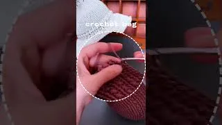 Thumbnail: Crochet the Body of the Bag 👜 Step-by-Step Tutorial | Easy & Clean Look #aesthetic #crochet
