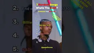 Thumbnail: SEVEN RANDOM SONGS...  #mj #80smusic #michaeljackson #music #rap #michael #pop #80s